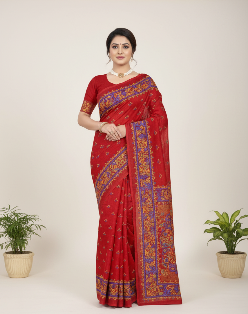 Anaya Cotton Printed Saree 3321