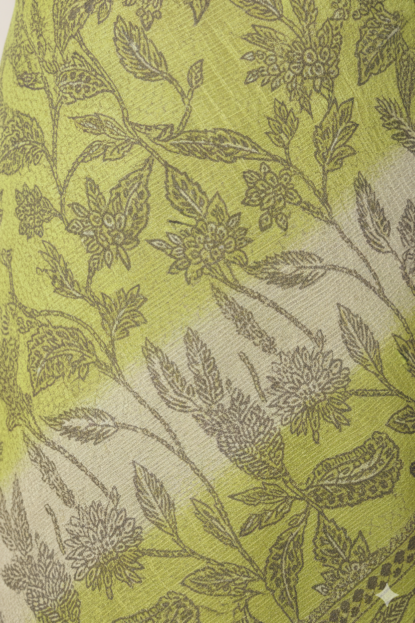 Kesariya 3 Cotton Printed Saree 731048