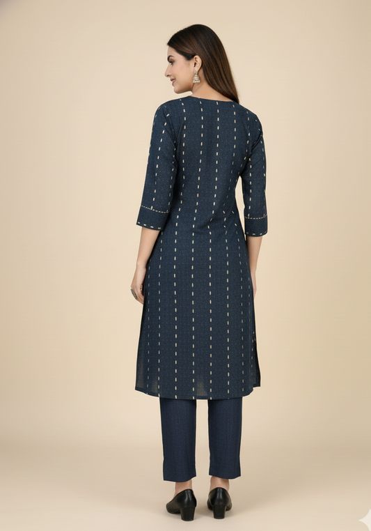 Koyel Cotton Kurti Set 3001