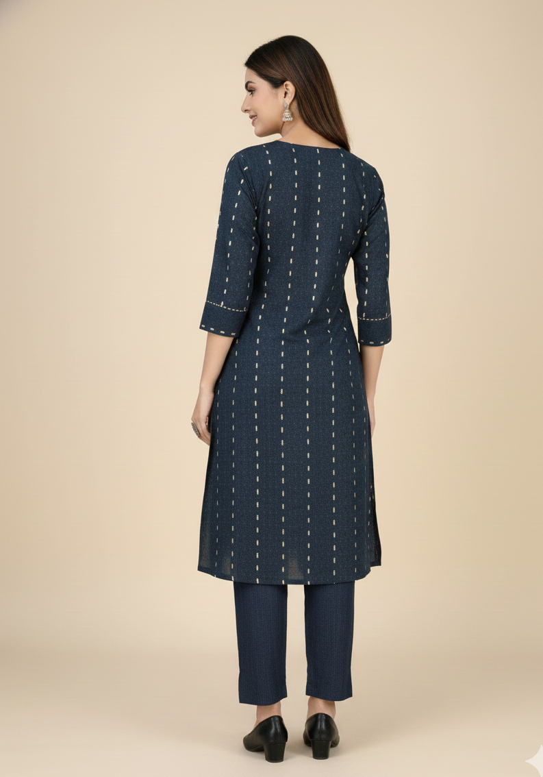 Koyel Cotton Kurti Set 3001