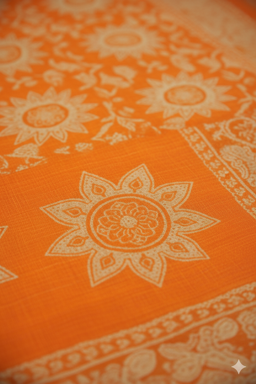 Melody 14 Cotton Printed saree 781041