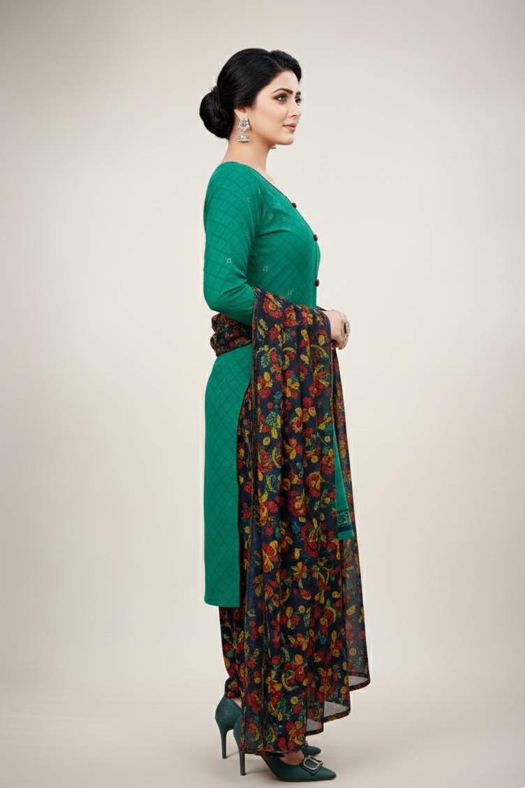 Akshara Patiyala Cotton Printed Stitched Salwar Suit 1707