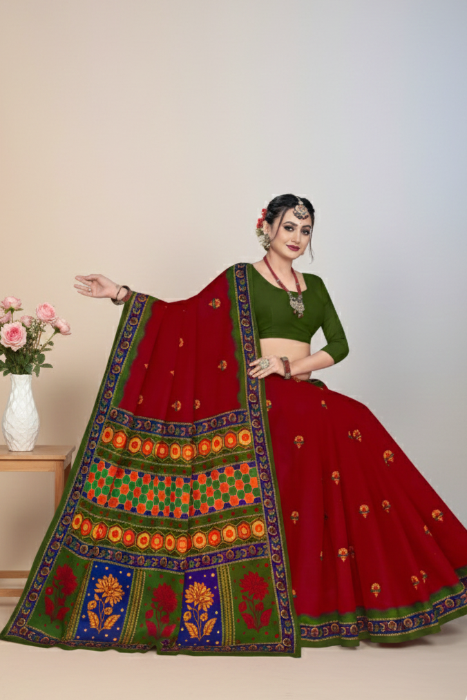 Tandrima Cotton Printed Saree 801