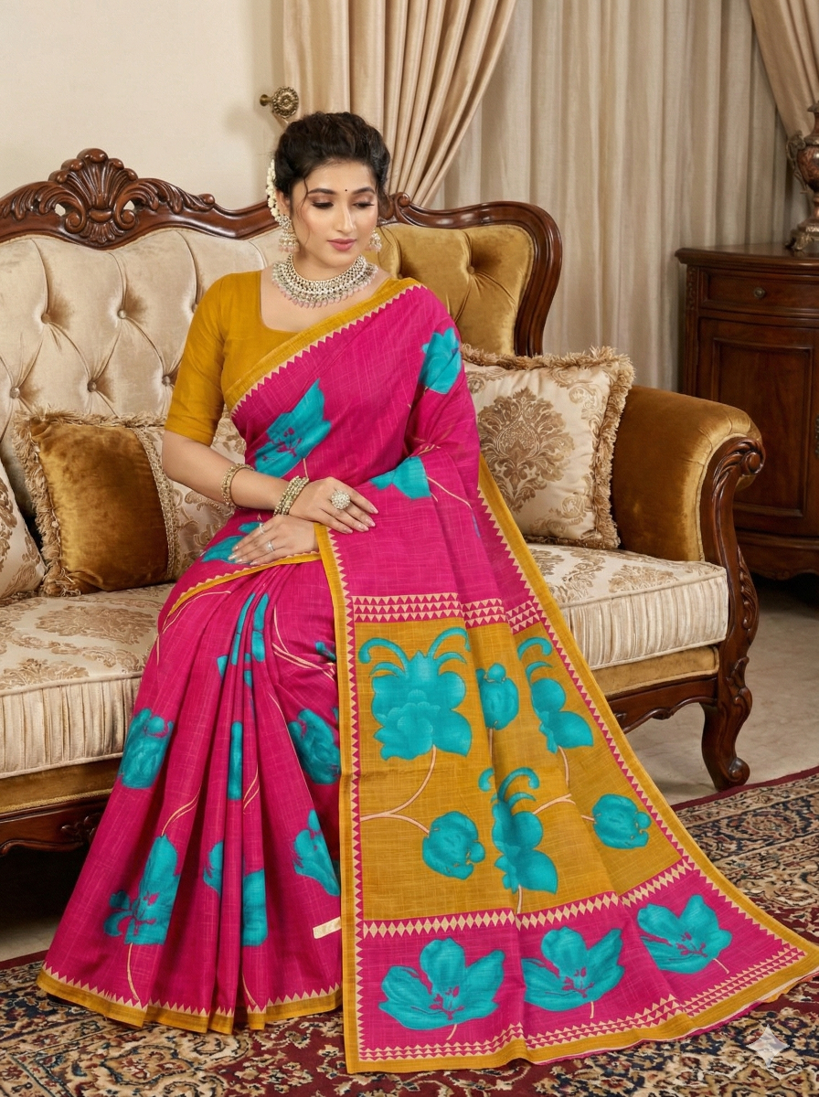 Hi Demand Soft Cotton Saree