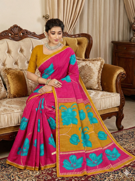 Hi Demand Soft Cotton Saree