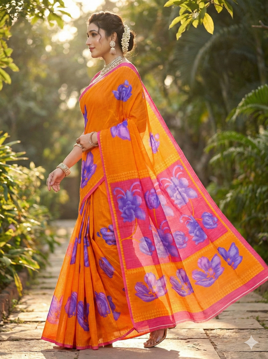Hi Demand V- Pure Cotton Sarees