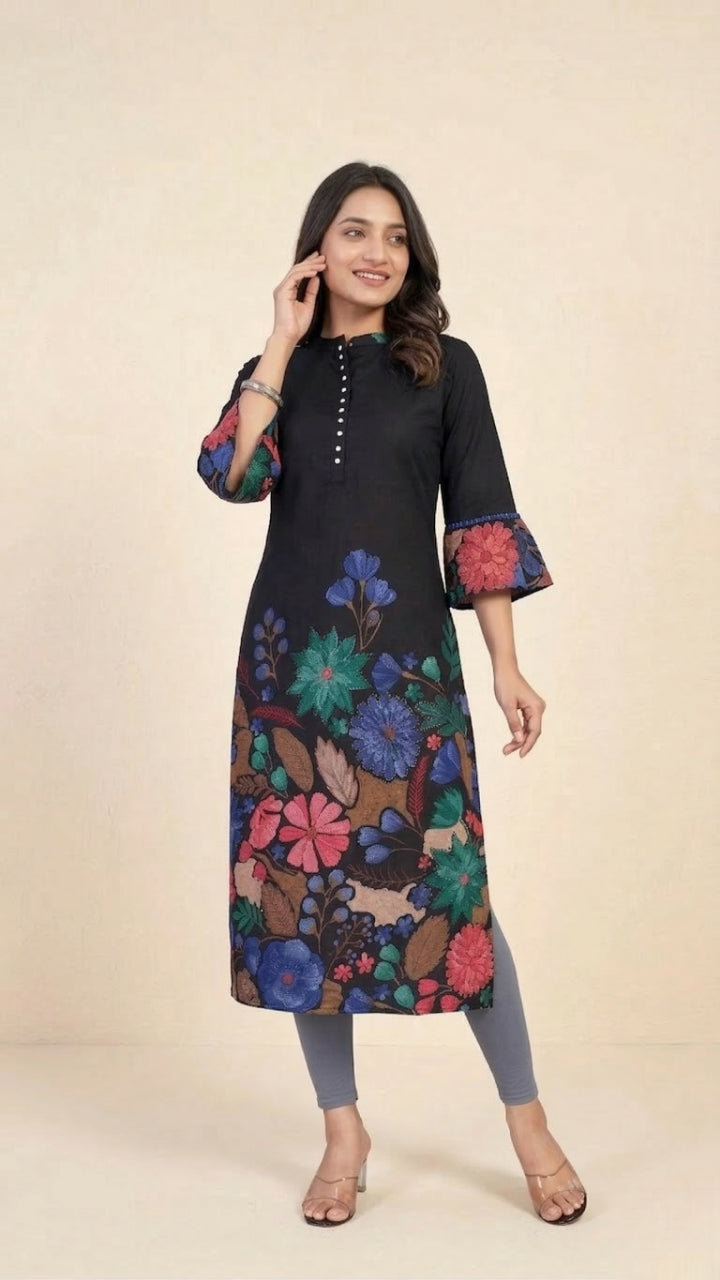Fiona Cotton Printed Kurti