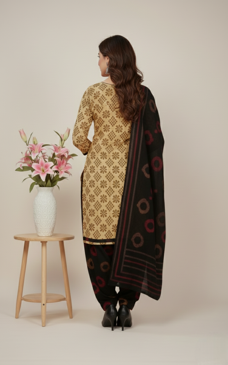 Sonpari Cotton Printed Stitched Salwar Suit XL 3006