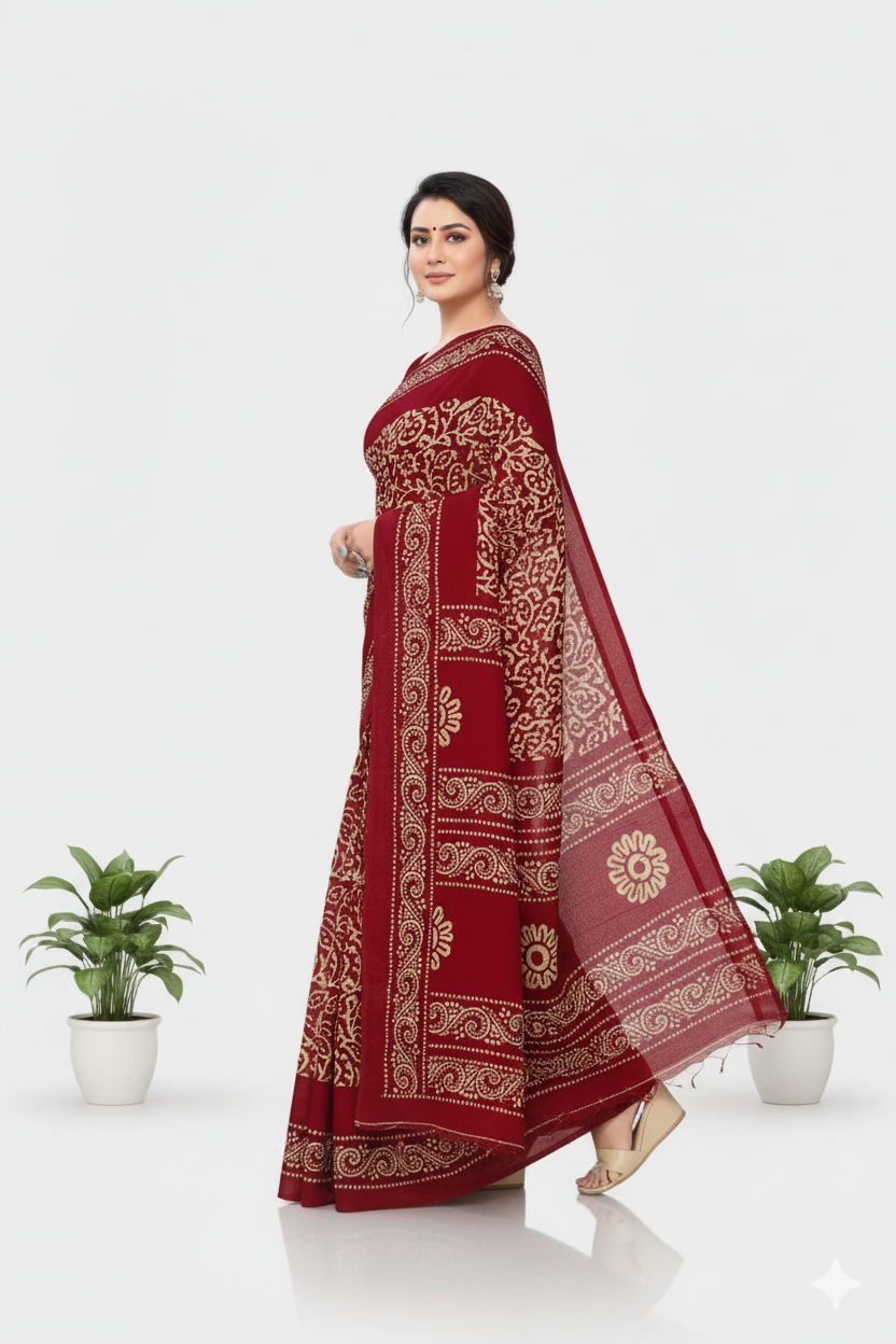 Melody 14 cotton sharee 781039