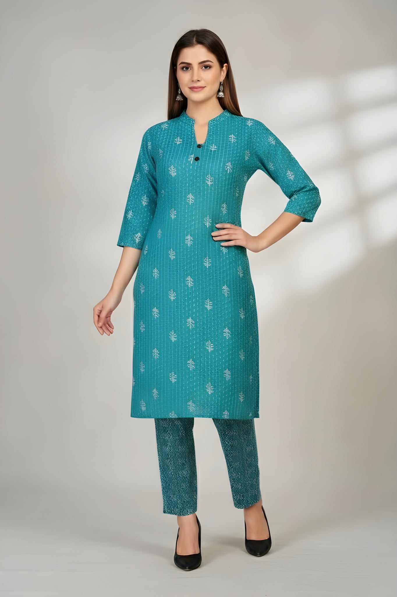 Kangana Combo Cotton Printed Kurti Set 1006