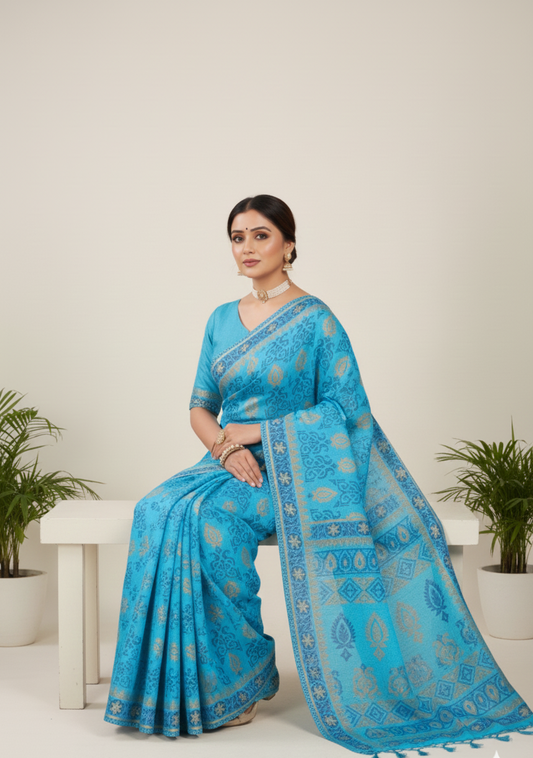 Daisy Vol Soft Cotton Saree