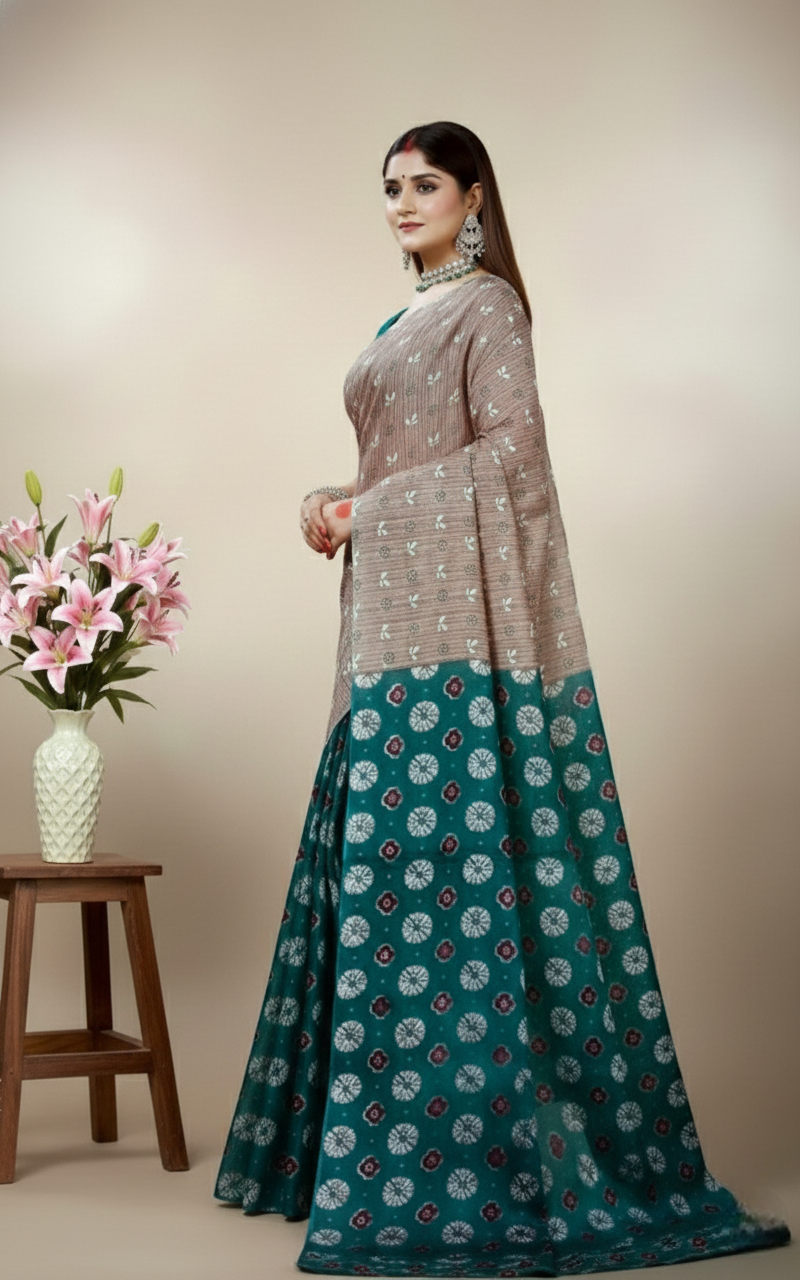 Raasa Cotton Printed Saree 10773