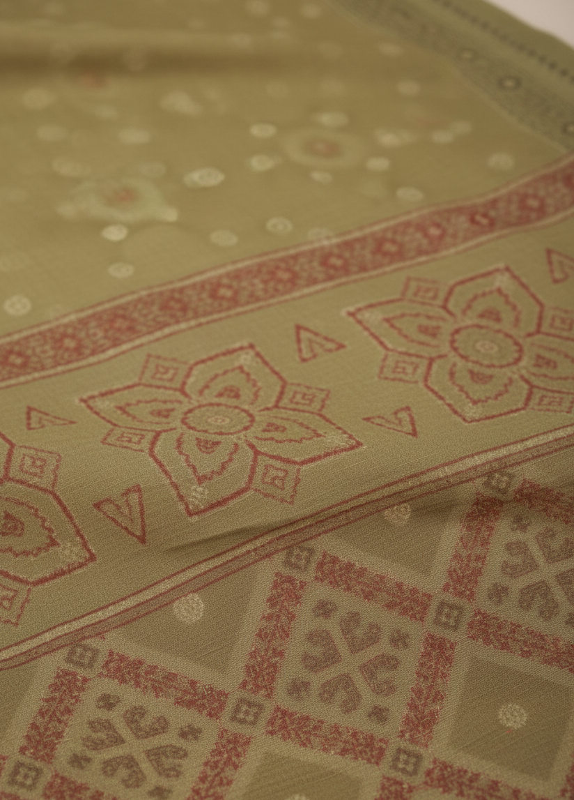 Ritika Cotton Printed Saree 1008