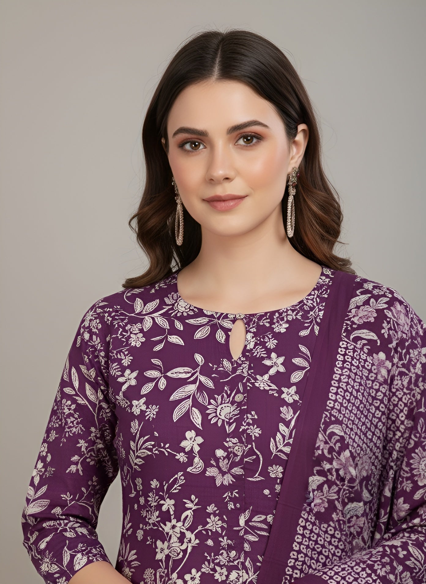 Eliza Cotton Printed Stitched Salwar Suit 1002