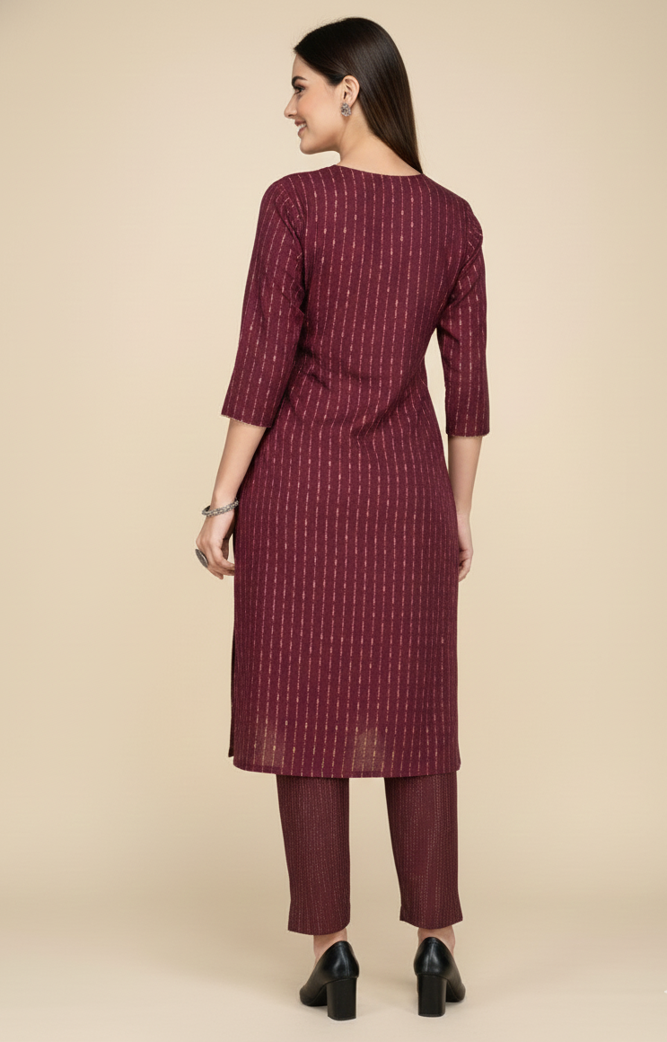 Koyel Cotton Kurti Set 3003