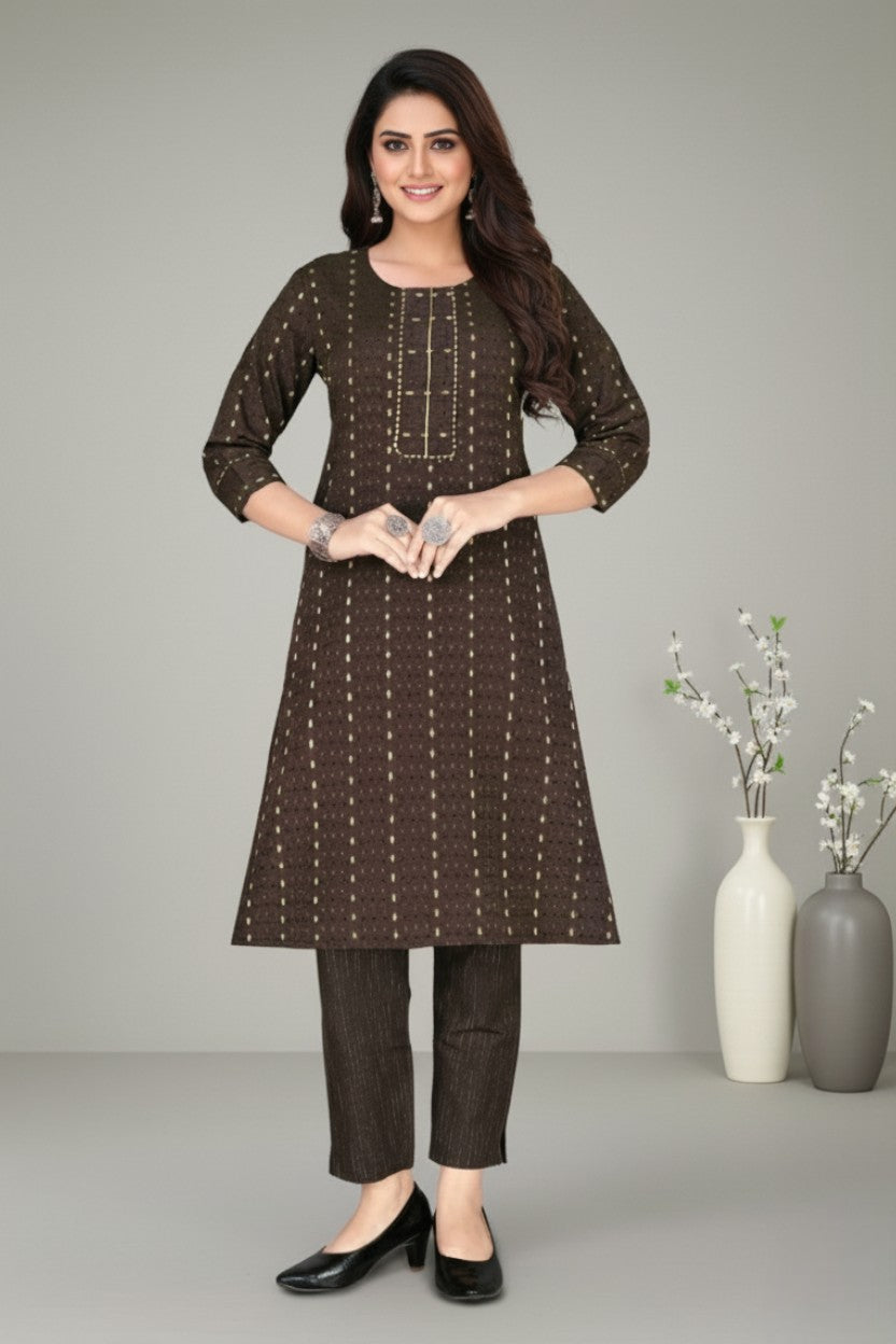 Koyel Cotton Kurti Set 3002