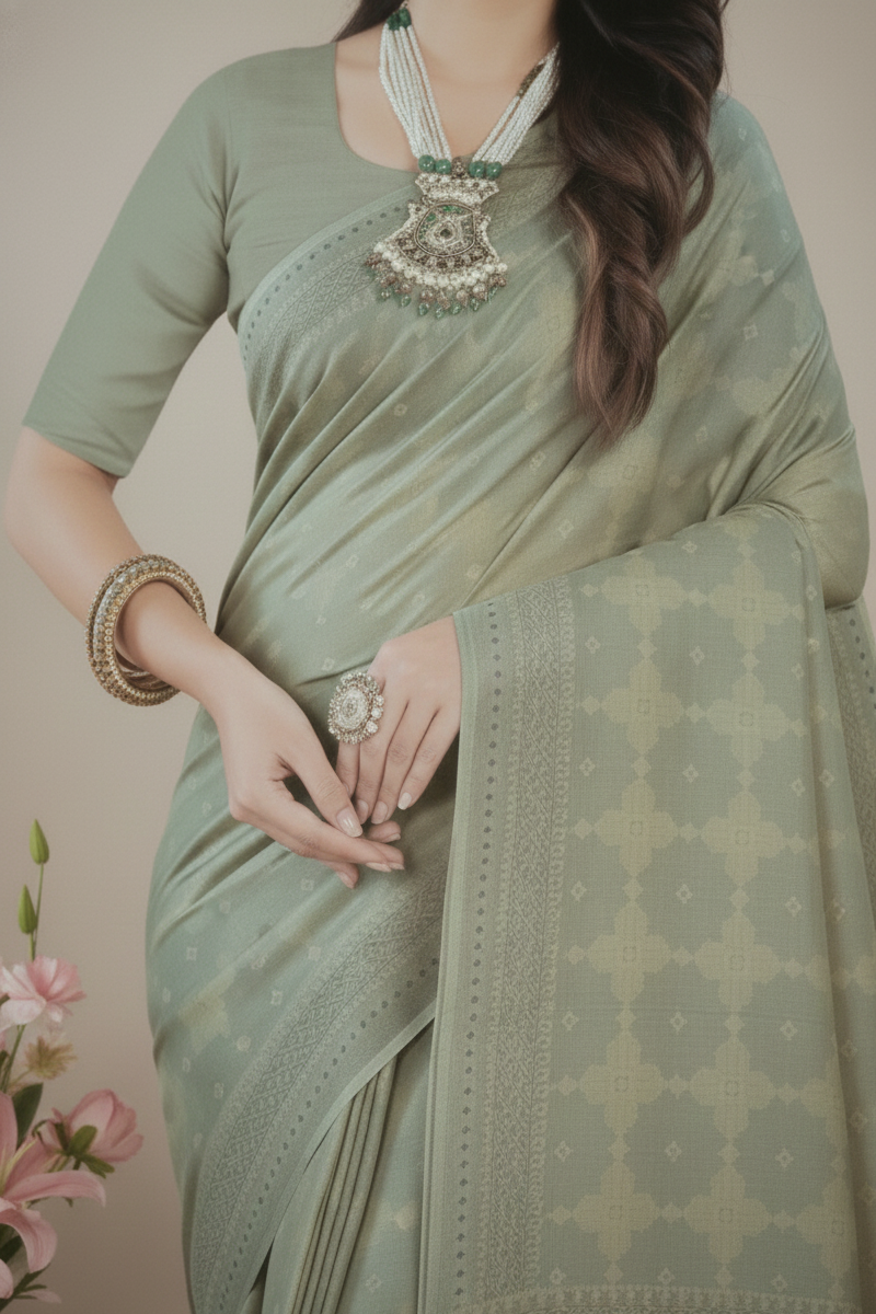 Ritika Cotton Printed Saree 1005