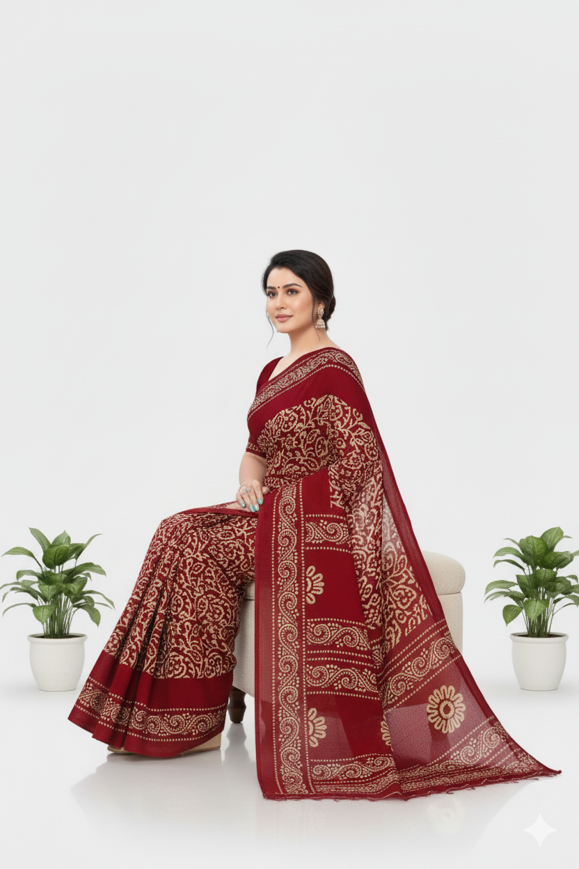 Melody 14 cotton sharee 781039