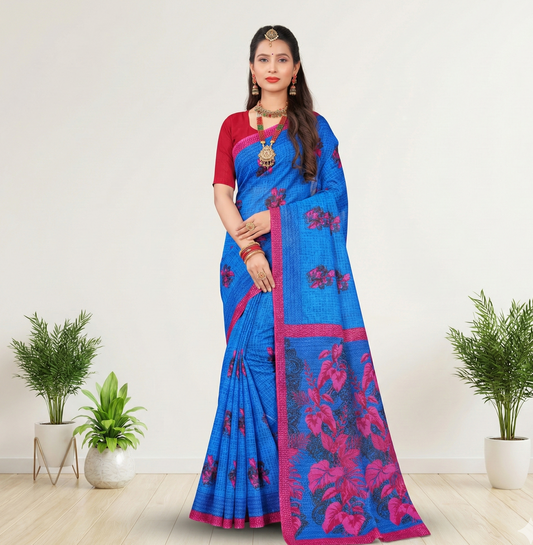Nusrat V- Premium Cotton Saree
