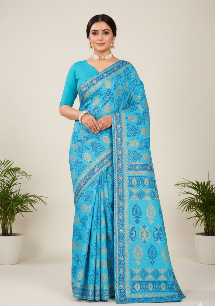 Daisy Vol Soft Cotton Saree