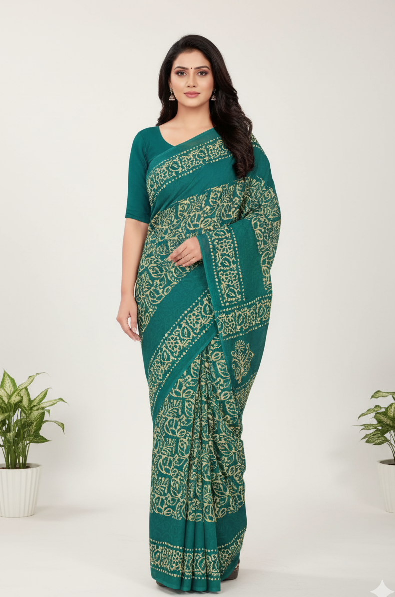 Melody 14 Cotton Printed Saree 781040