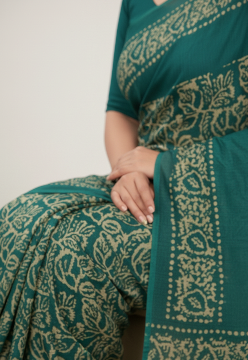 Melody 14 Cotton Printed Saree 781040