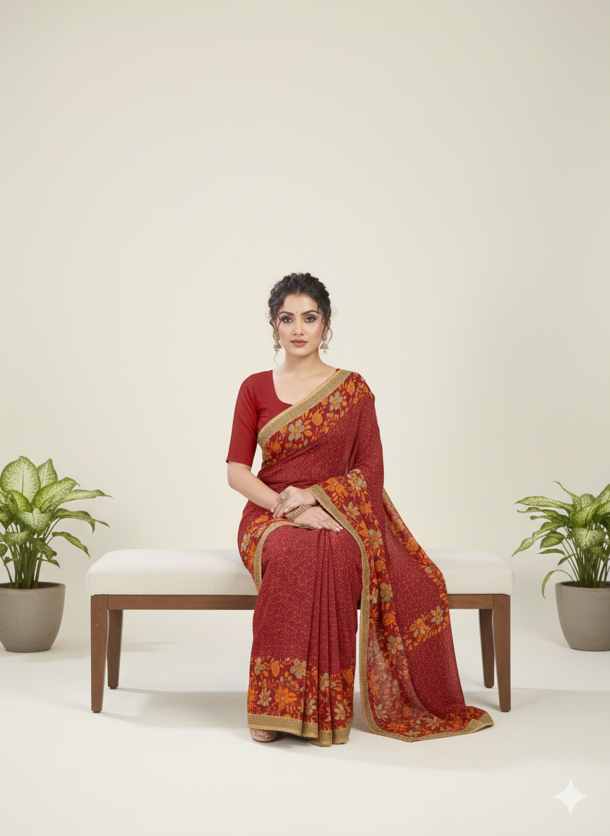 MINU SAREE AURELIA BEAUTY 10011