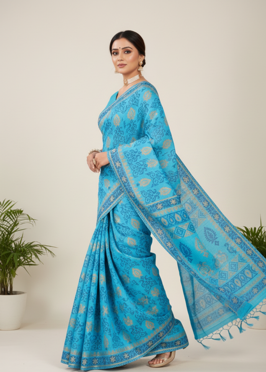 Daisy Vol Soft Cotton Saree