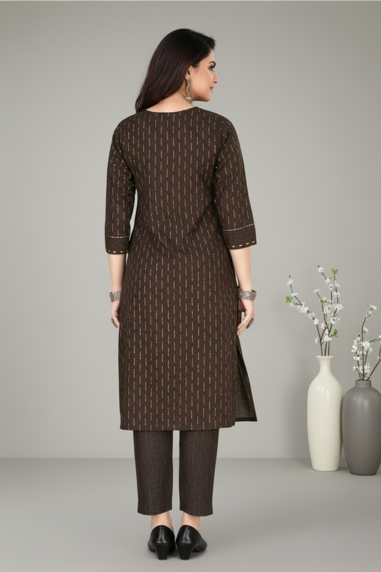 Koyel Cotton Kurti Set 3002