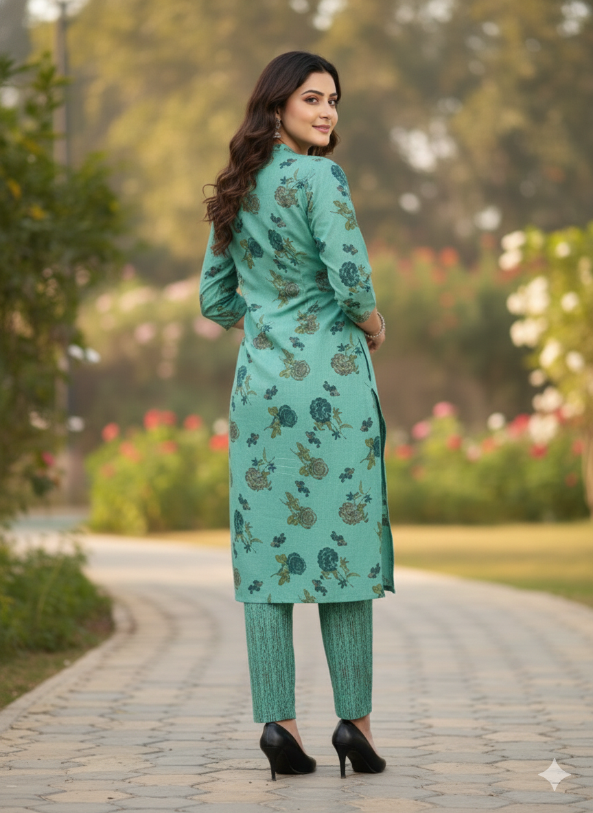 Kangana Combo Cotton Printed Kurti Set 1004