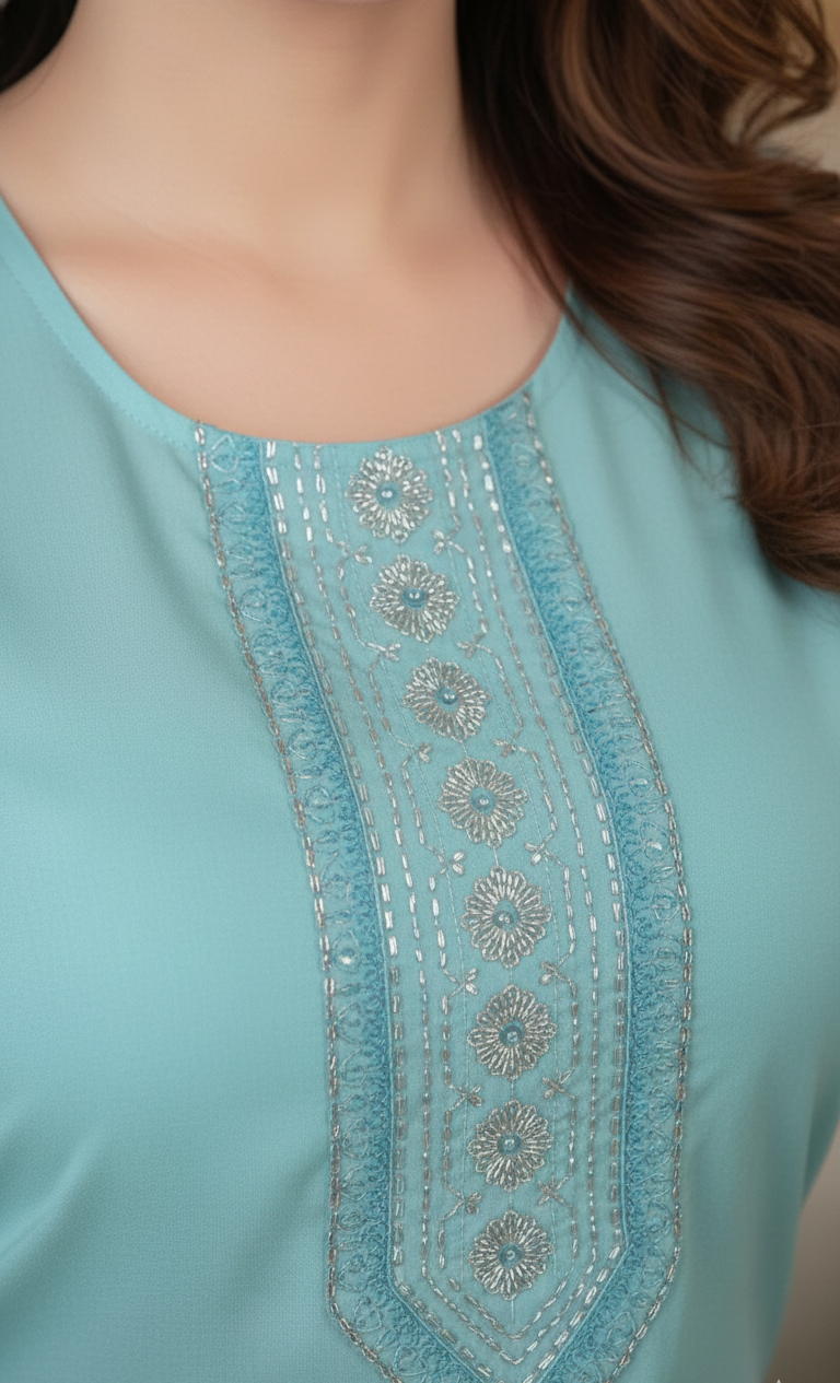 Sikha Sleeveless Cotton Kurti 5