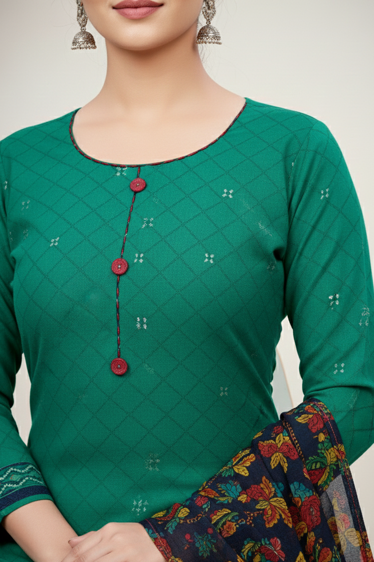 Akshara Patiyala Cotton Printed Stitched Salwar Suit 1707