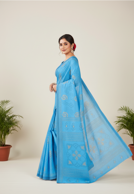 Daisy Vol Cotton Saree