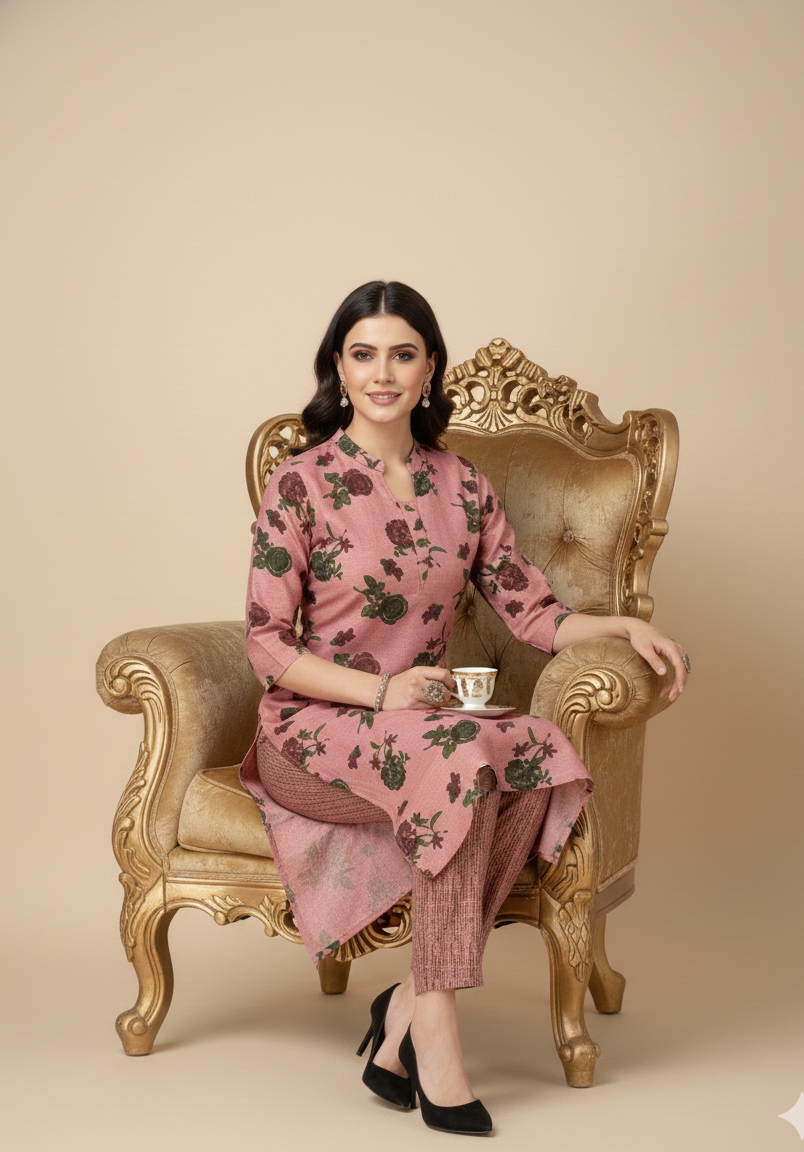 Kangana Combo Cotton Printed Kurti Set 1005