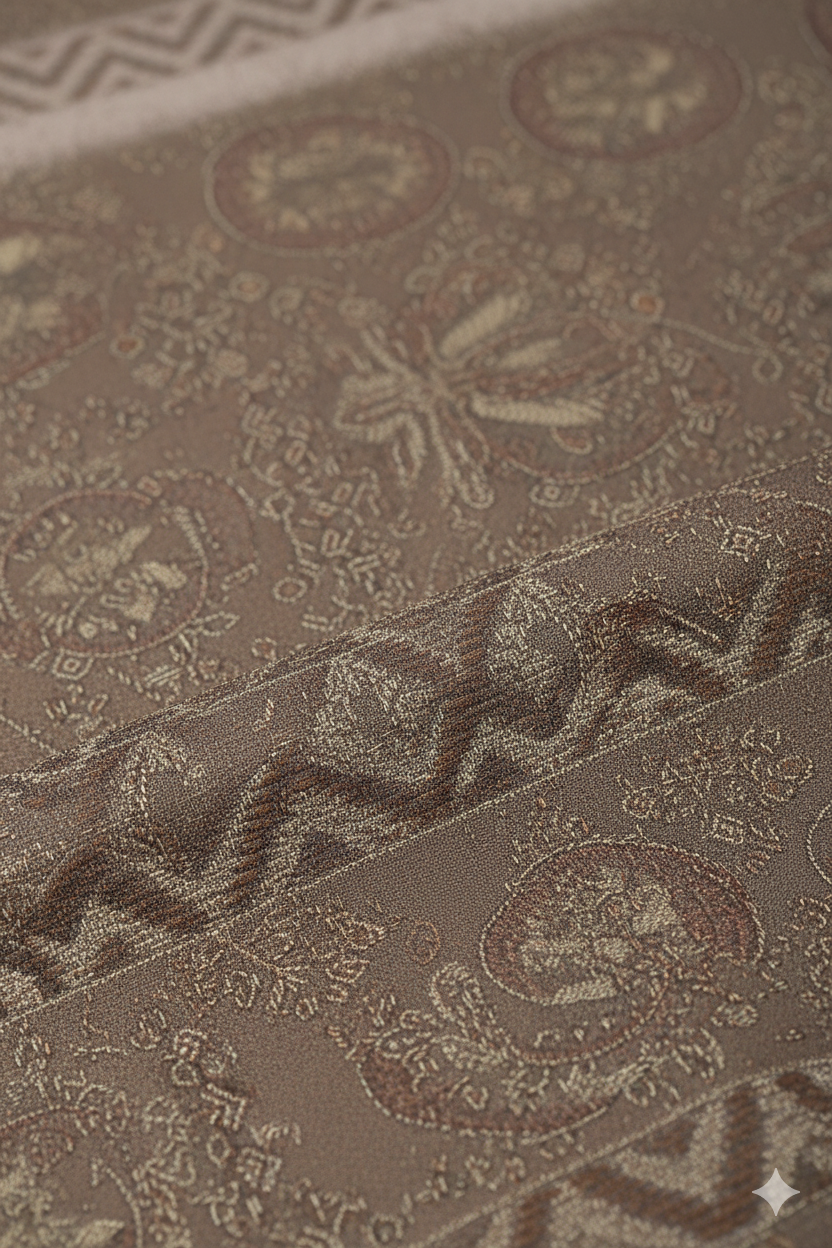 Kesariya 3 Cotton Printed Saree 731085