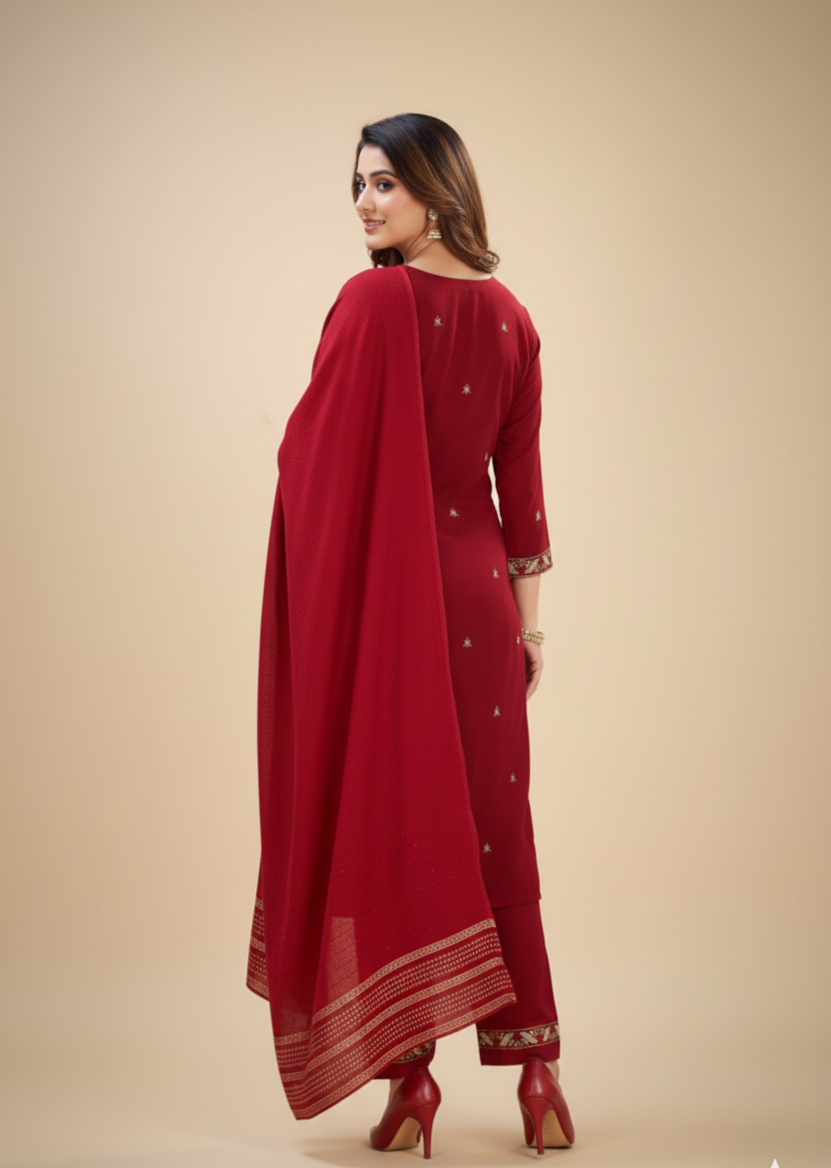 Abhilasha Cotton Printed Stitched Salwar Suit 1002