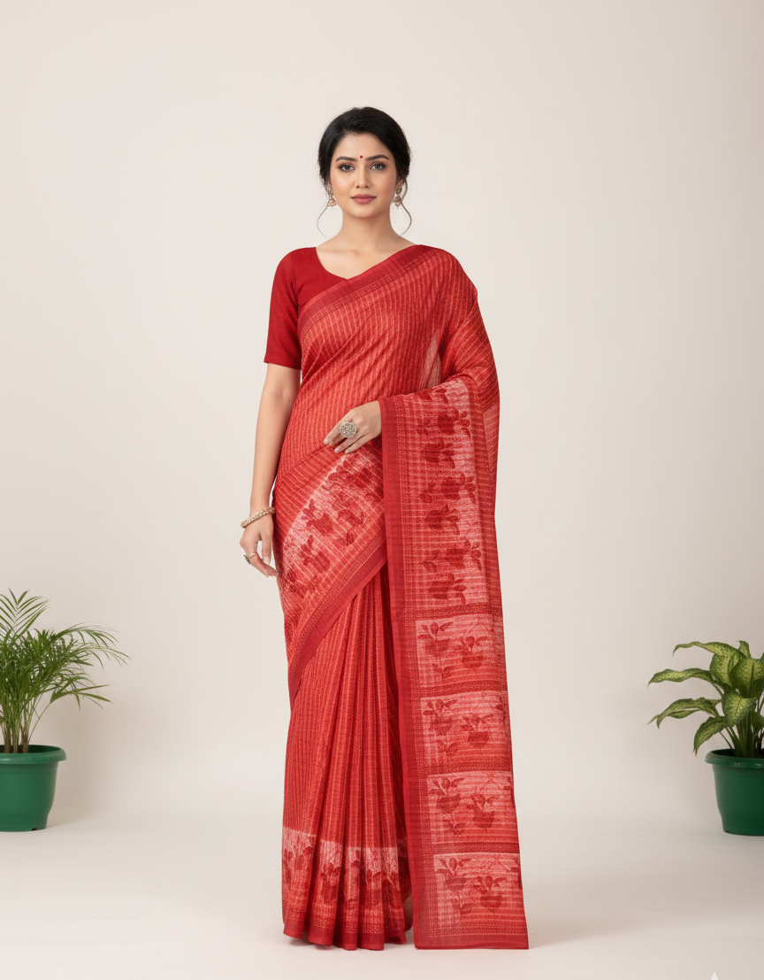 Saregama Vol Soft Cotton Saree