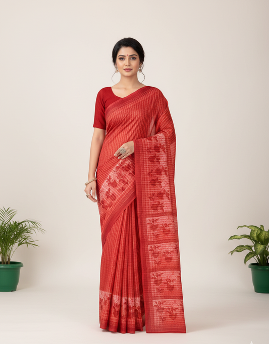 Saregama Vol Soft Cotton Saree