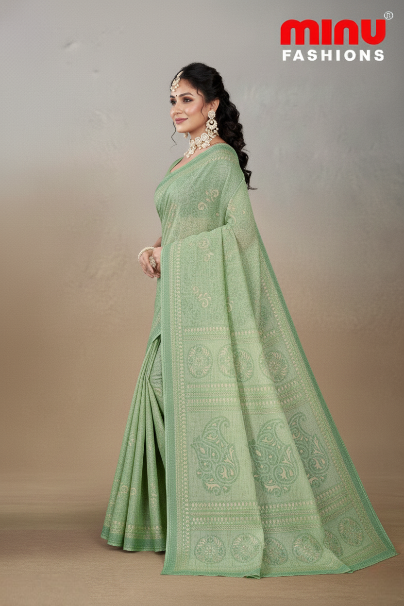 Daisy 3 Cotton Printed Saree 3151