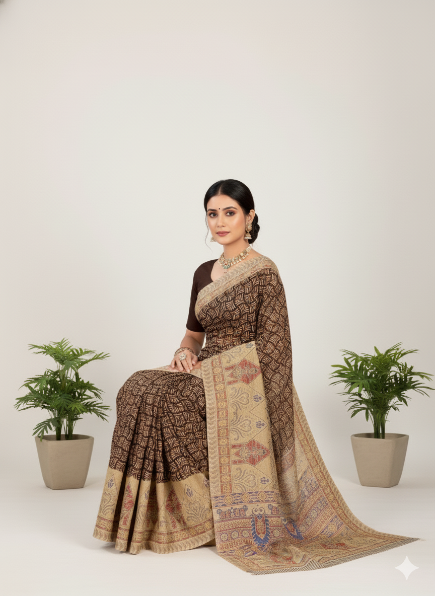 Unicorn Premium Cotton Sharee 1004