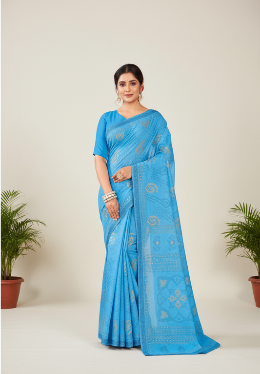 Daisy Vol Cotton Saree