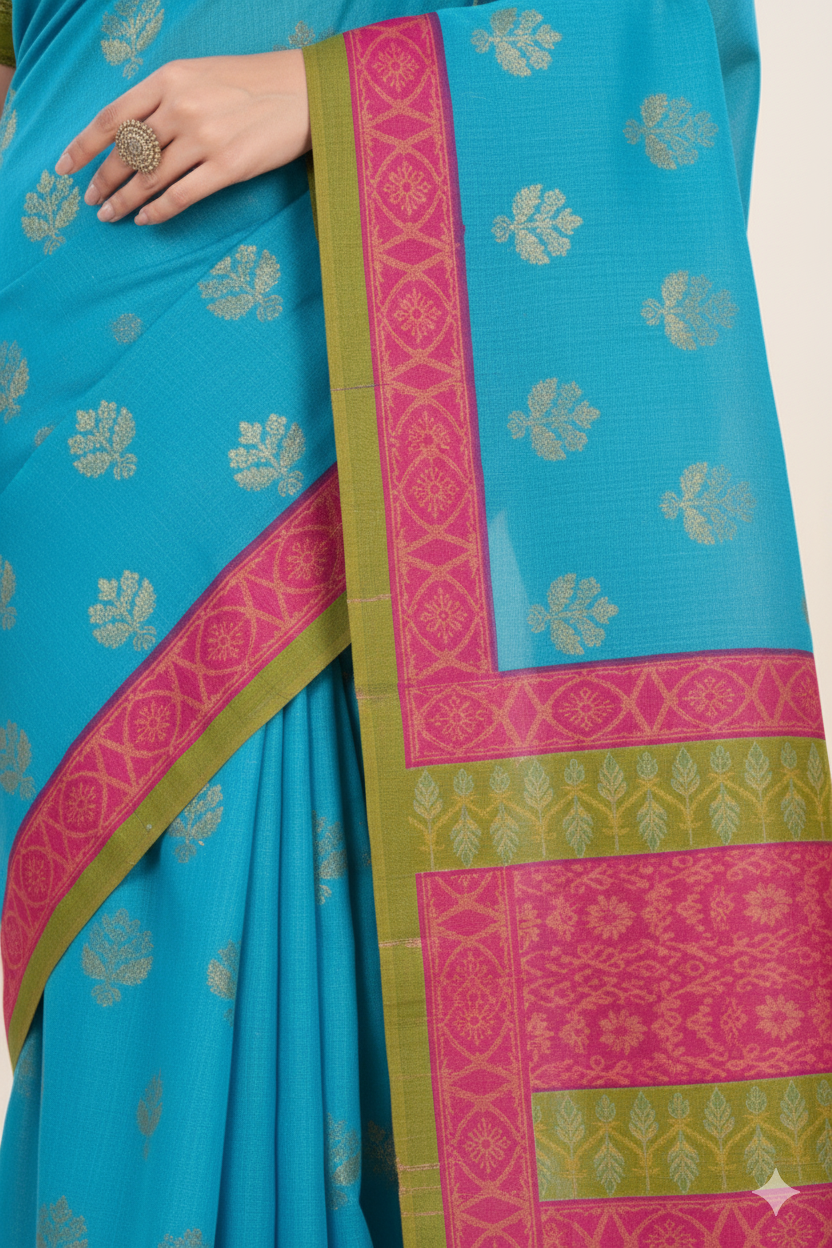 Aparajita Cotton Printed Saree 1006