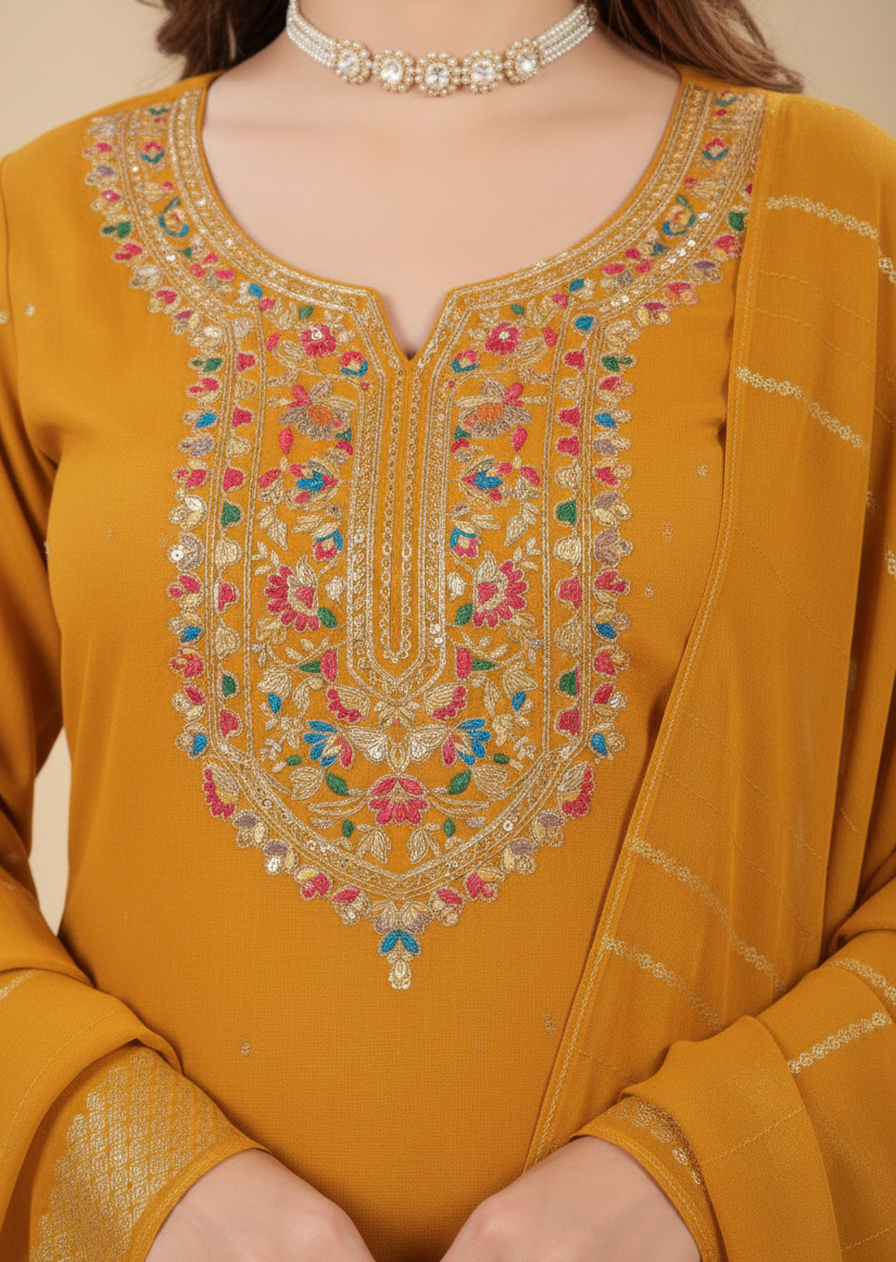 Abhilasha Cotton Printed Stitched Salwar Suit 1005