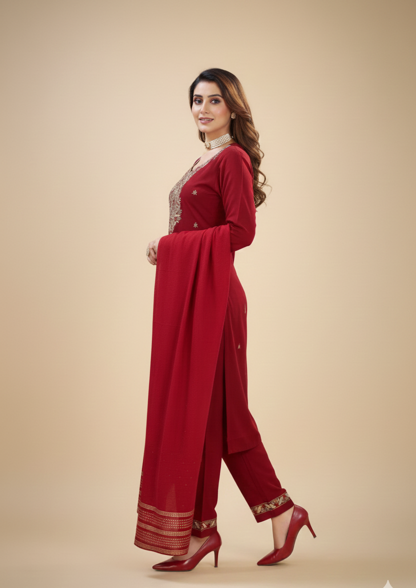 Abhilasha Cotton Printed Stitched Salwar Suit 1002