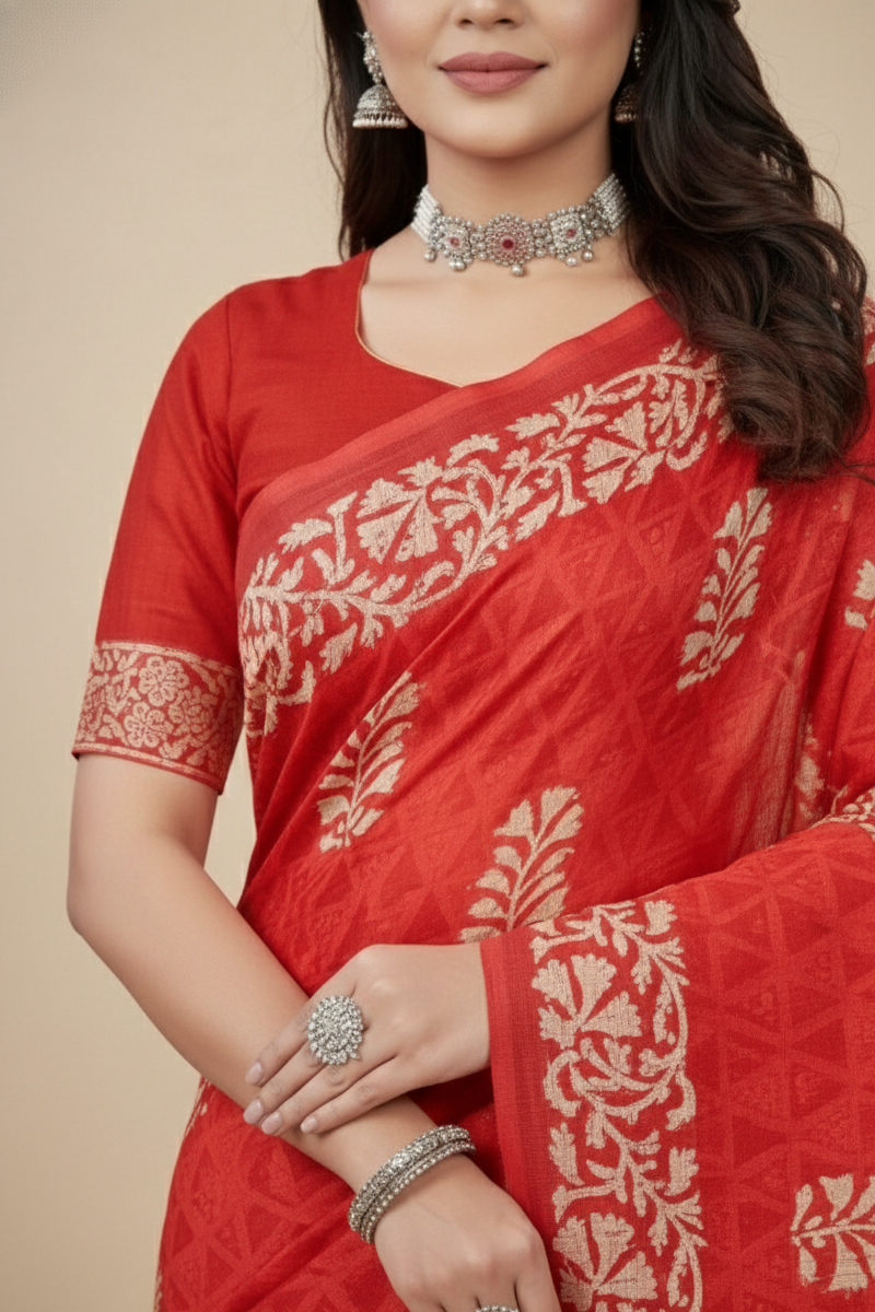 Priyatama Cotton Printed Saree 15021