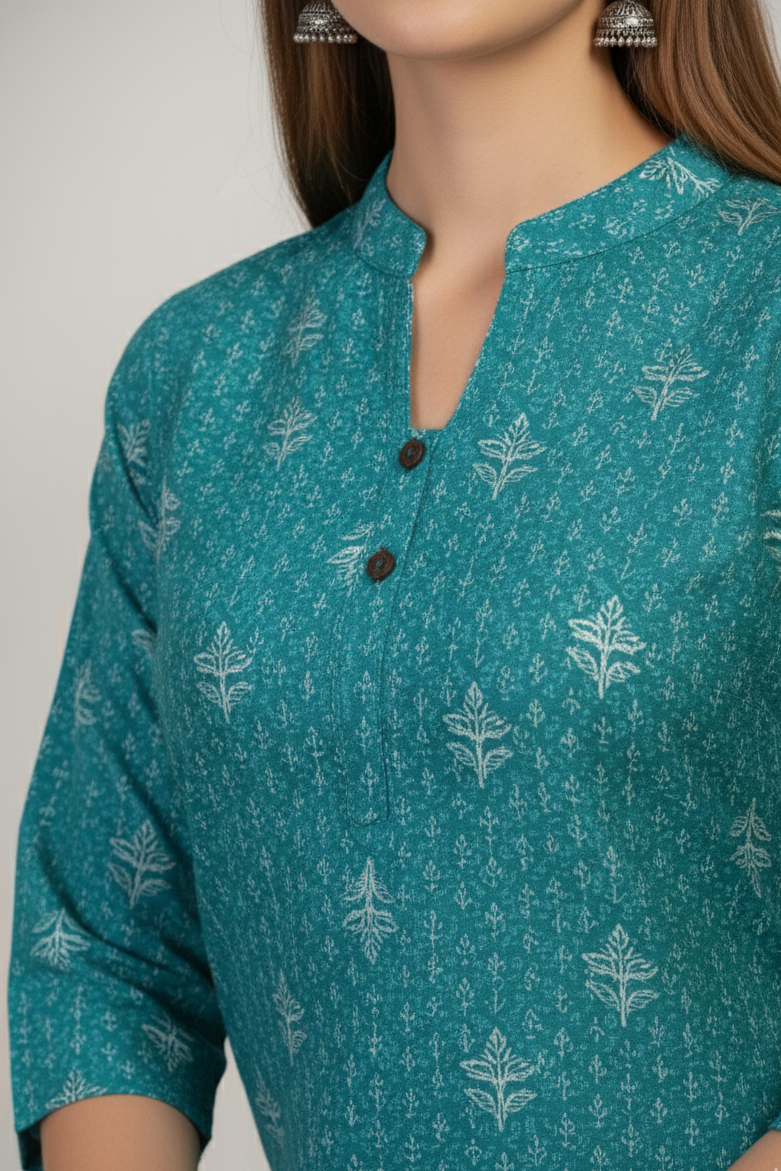 Kangana Combo Cotton Printed Kurti Set 1006