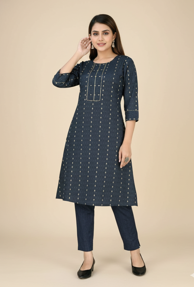 Koyel Cotton Kurti Set 3001