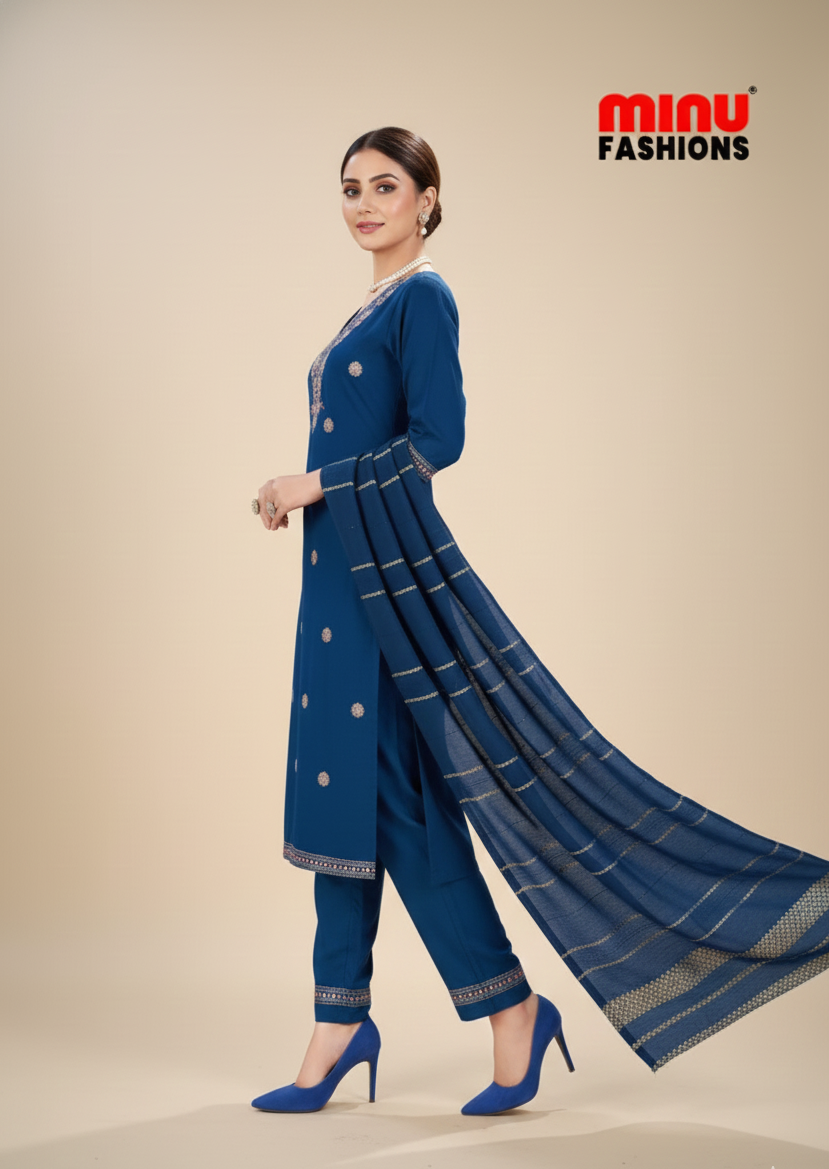 Abhilasha Cotton Printed Stitched Salwar Suit 1001