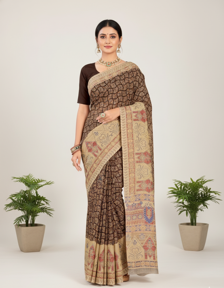 Unicorn Premium Cotton Sharee 1004