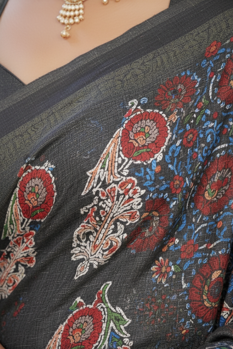 Ambarsariya Cotton Digital Printed Saree 4149